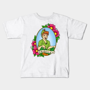 Floral Peter Kids T-Shirt